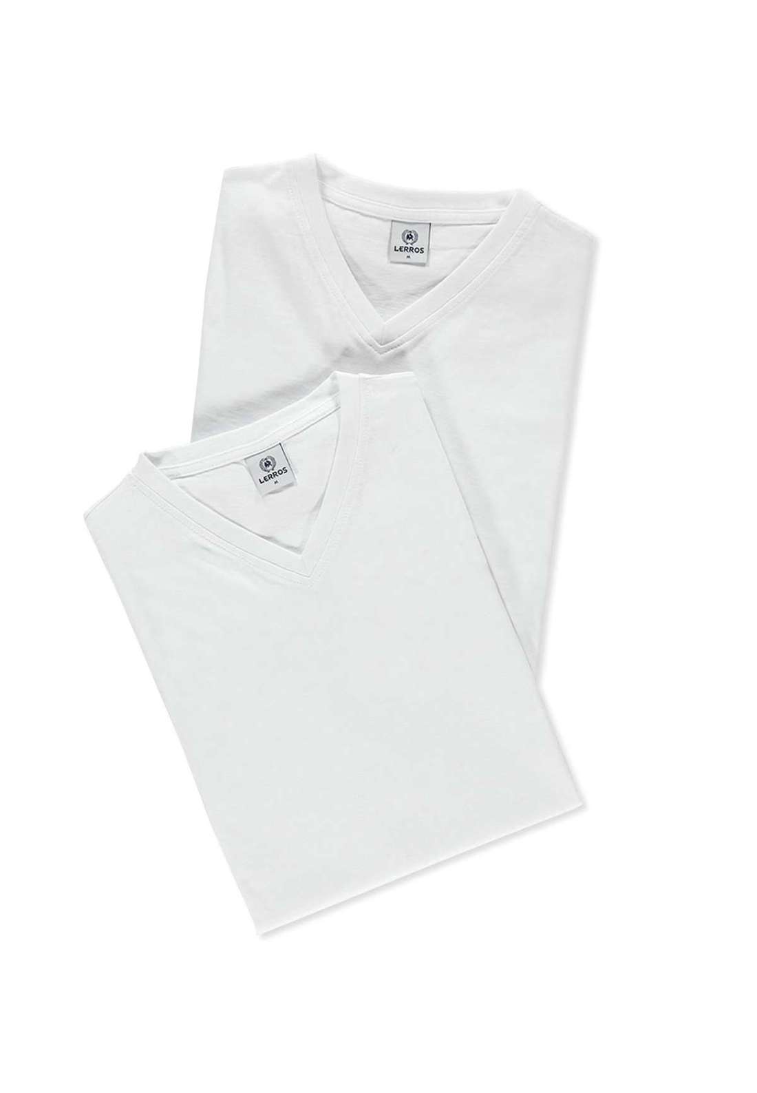 футболка LERROS V-Neck Doppelpack T-Shirt in Premium Baumwollqualität