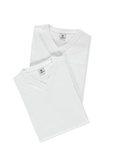 футболка LERROS V-Neck Doppelpack T-Shirt in Premium Baumwollqualität