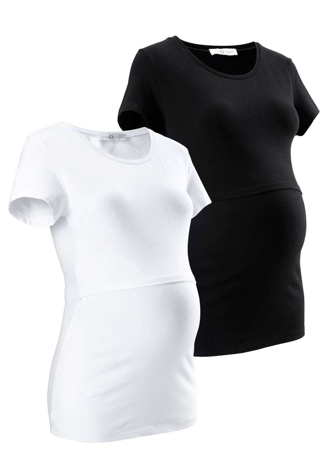 Рубашка для беременных , 2er Pack T-Shirts für Schwangerschaft und Stillzeit