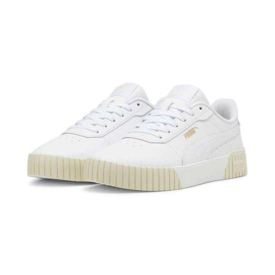 PUMA White-PUMA Gold-Alpine Snow