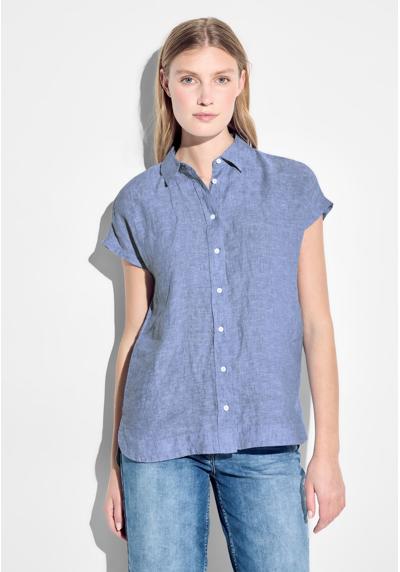 Блузка-рубашка со стильным рубашечным воротником