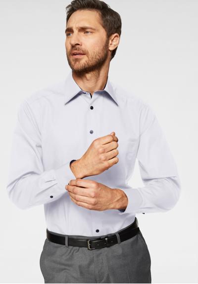 Деловая рубашка с контрастными деталями Luxor modern fit