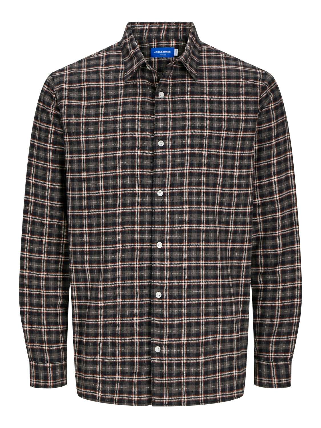 Рубашка с длинным рукавом JORJOSHUA FLANNEL CHECK SHIRT LS