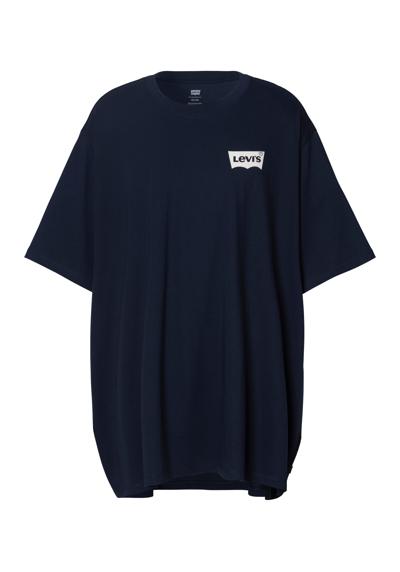 Футболка с крупным принтом на спине в подержанном стиле BIG RELAXED FIT TEE