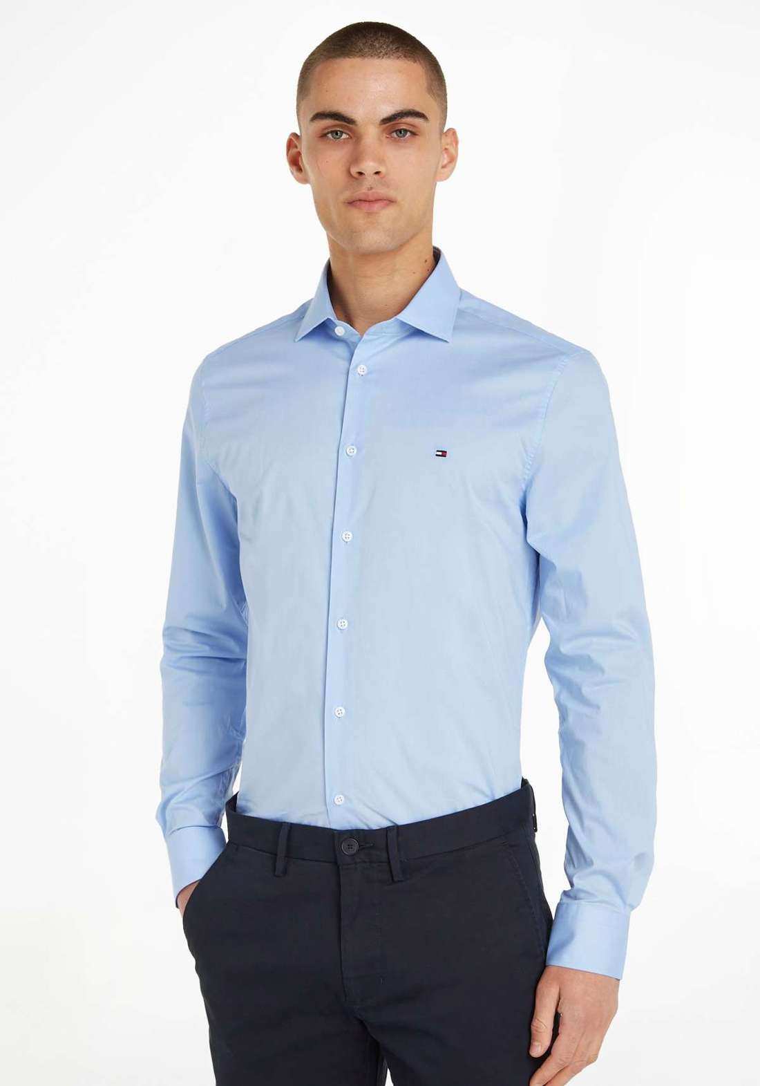 Рубашка с длинным рукавом LA-Hemd Flex Poplin SF