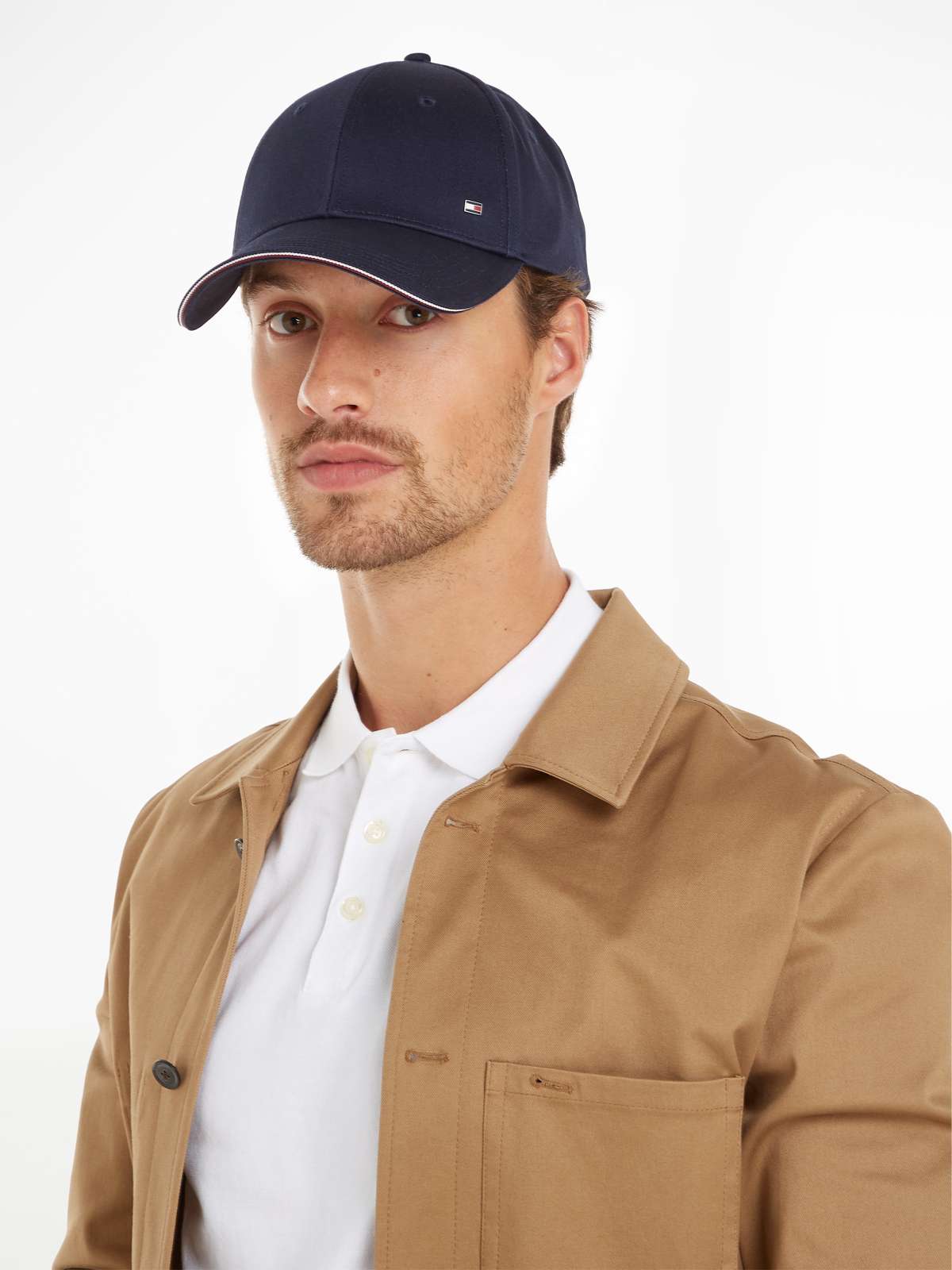 Бейсболка с рельефным логотипом »TH CORPORATE COTTON 6 PANEL CAP«