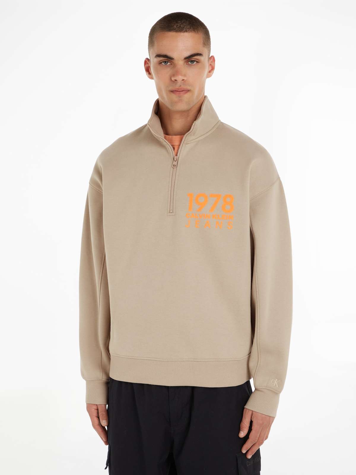 толстовка»1978 FLOCK LOGO HALF ZIP«