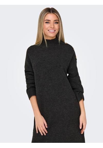 Трикотажное платье »ONLALEXA LS HIGH BUTTON DRESS EX KNT«