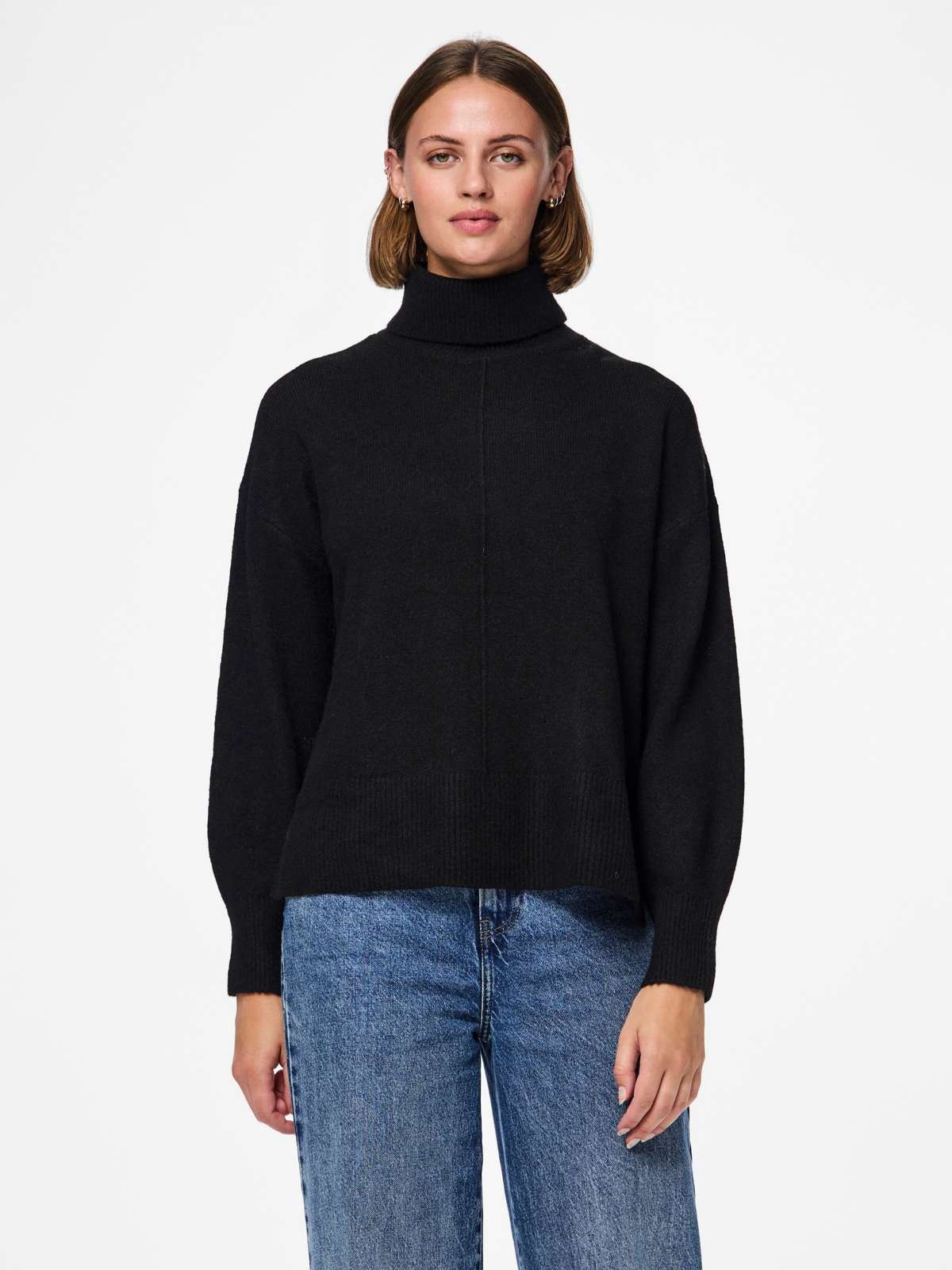 Свитер с высоким воротником PCMALOU LS ROLLNECK KNIT NOOS BC