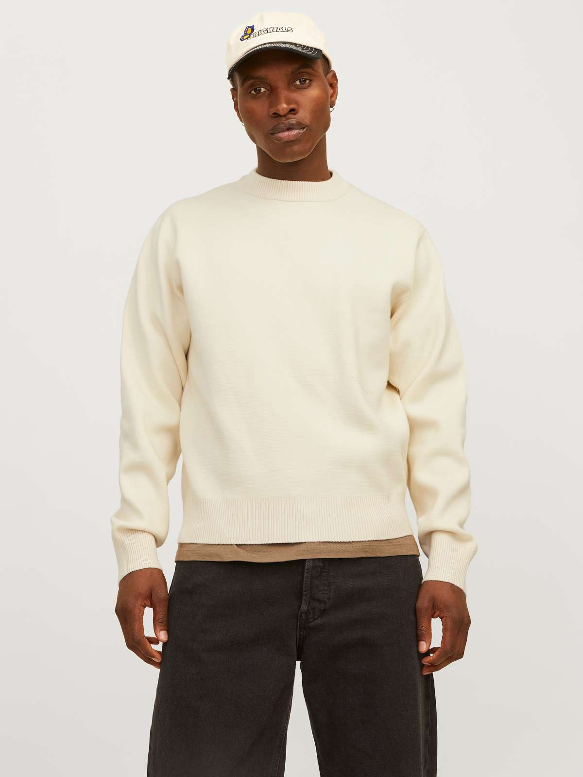 Свитер с круглым вырезом JORVESTERBRO KNIT CREW NECK SN