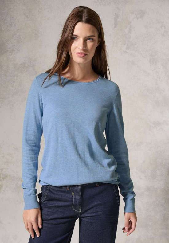 whisper blue melange