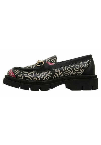 лоферы Damen Cindy Abstract Outline Vegan Damen Slipper/ Halbschuhe /