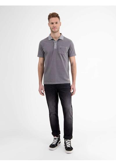 рубашка поло LERROS Poloshirt in Two-Tone-Piqué