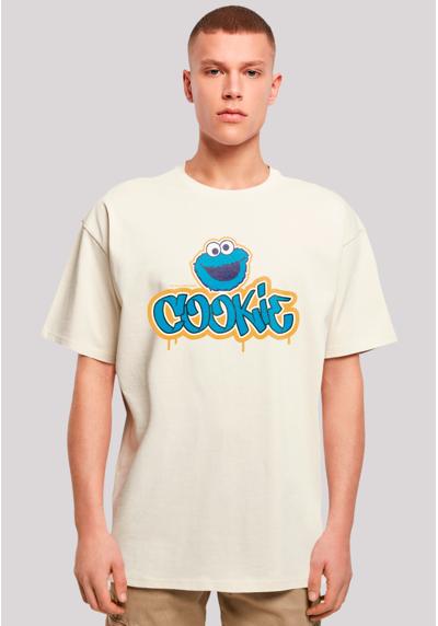 футболка Sesamstra?e Cookie Graffiti Logo