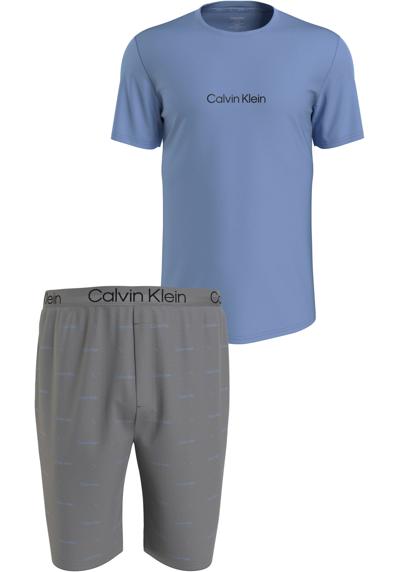 Пижамы (комплект, 2 шт.) с надписью логотипа Calvin Klein