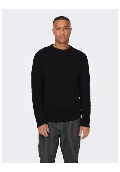 Свитер с круглым вырезом ONSKALLE REG 12 STRUC CREW KNIT NOOS