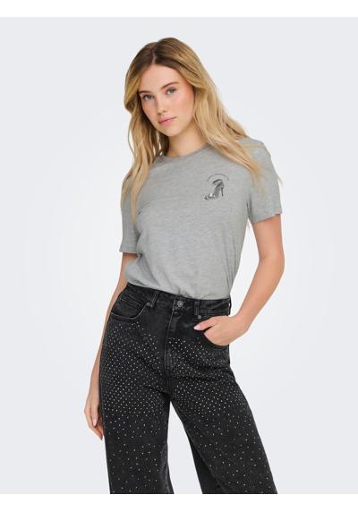 Light Grey Melange Print:Tall