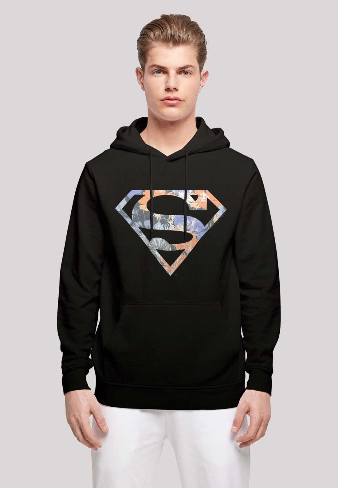Толстовка с капюшоном DC Comics Superman Superheld Floral Logo 2