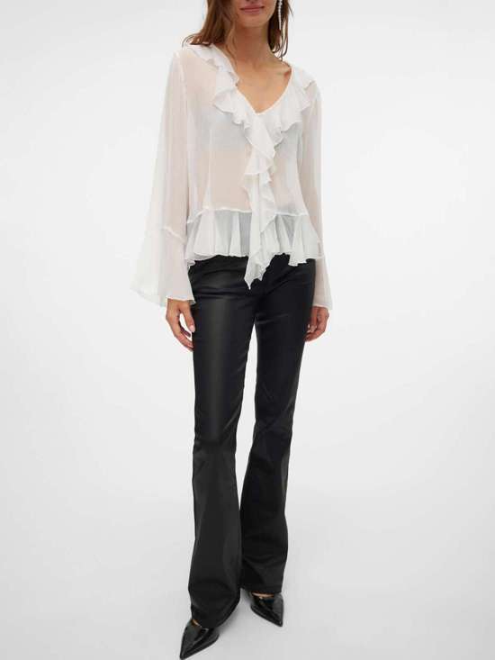 Джинсы Bootcut VMFLASH MR FLARED COATED PANTS NOOS