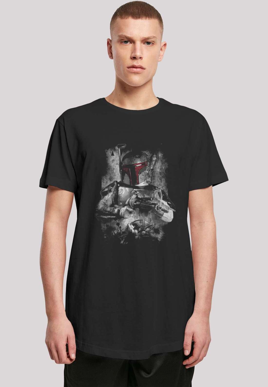 футболка Star Wars Boba Fett Distressed