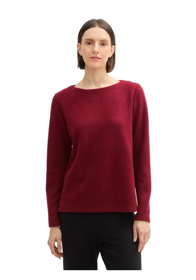 deep red melange
