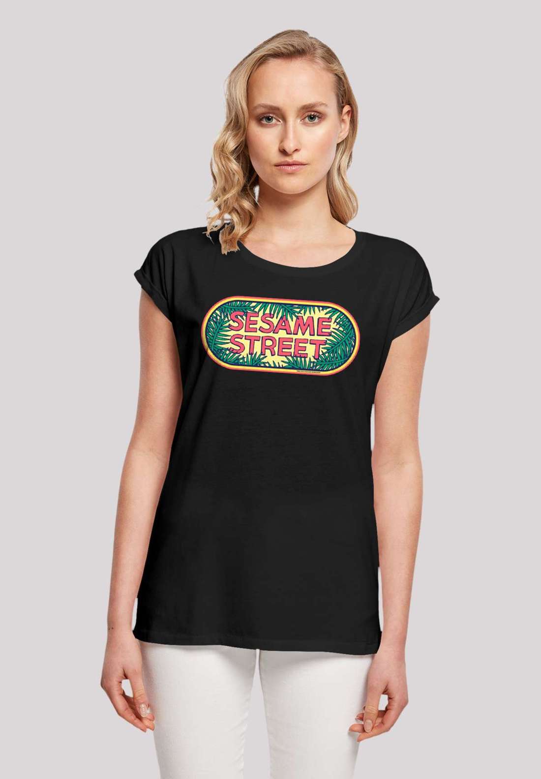 футболка Sesamstraße Jungle Logo
