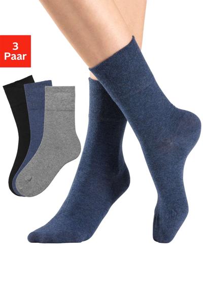 1x jeans, 1x schwarz, 1x grau-meliert