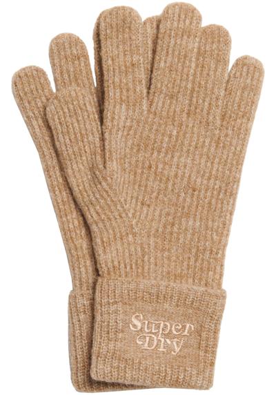 Трикотажные перчатки SOFT RIB KNIT GLOVES