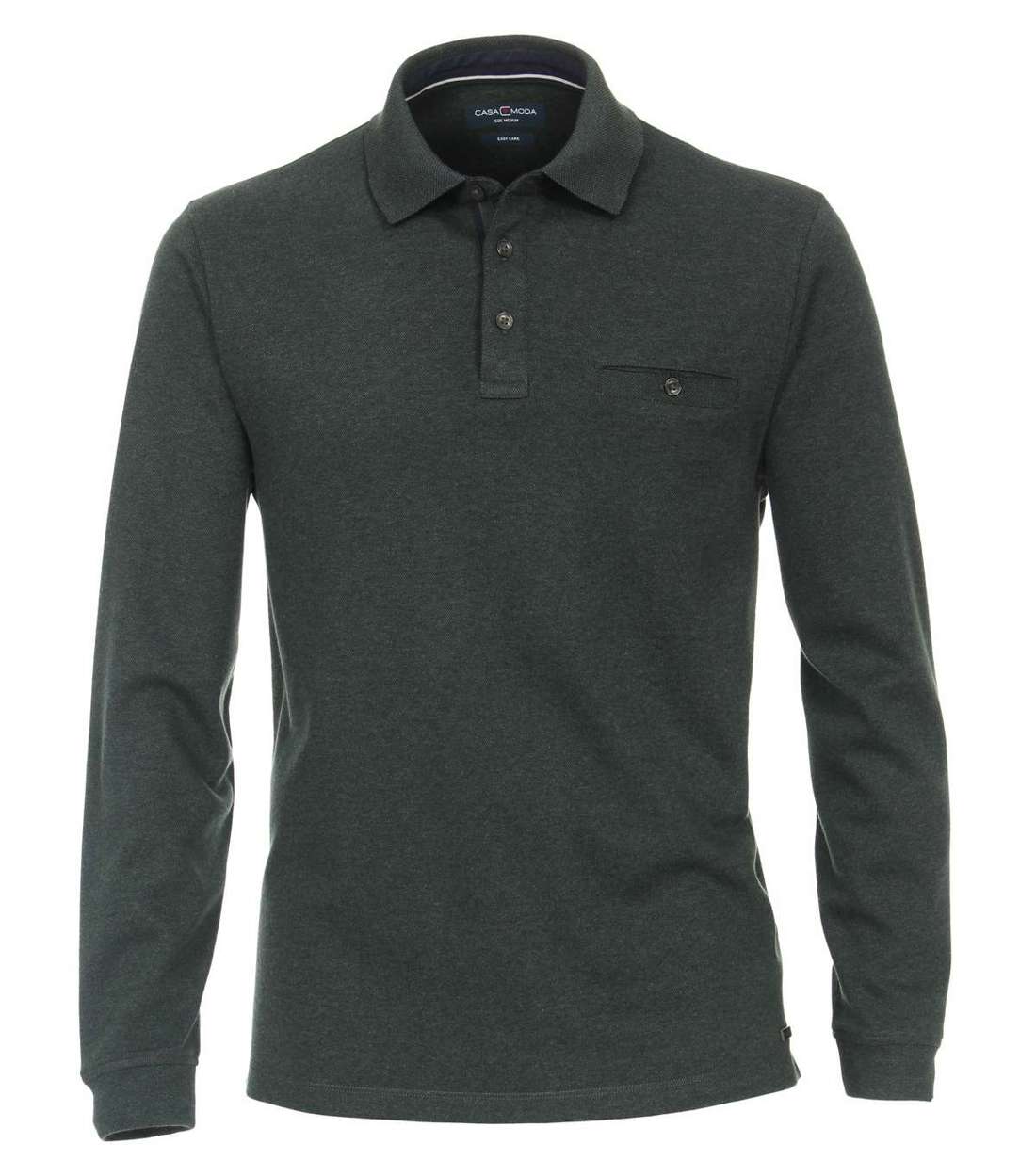 Рубашка поло с длинными рукавами Polo-Shirt Langarm gestreift
