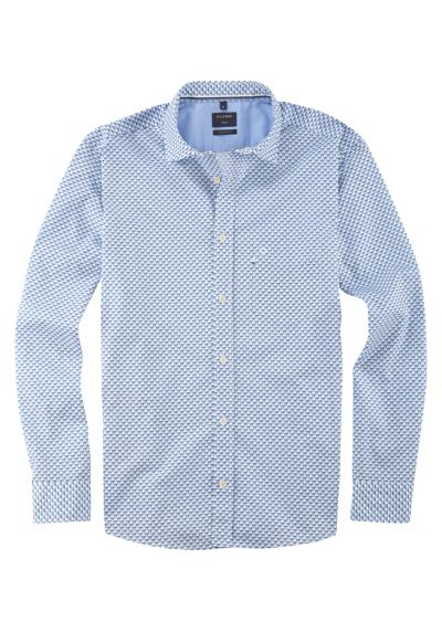 Рубашка с длинными рукавами и минималистичным дизайном Casual