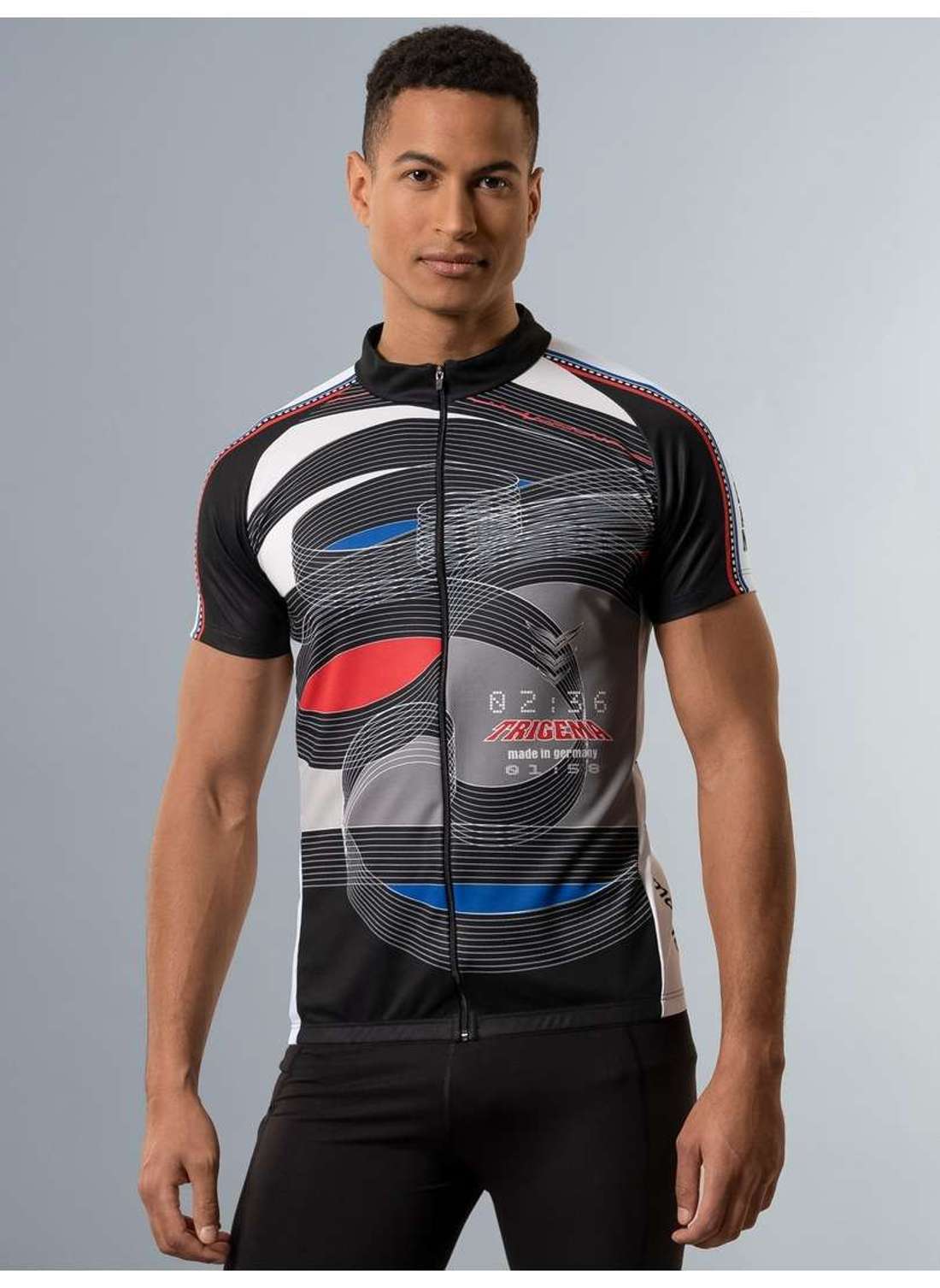 футболка TRIGEMA Fahrradjacke aus atmungsaktivem Material