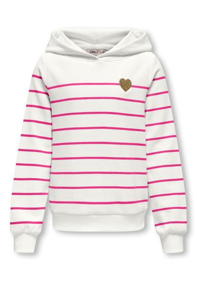 Cloud Dancer Stripes:Fuchsia Fedora
