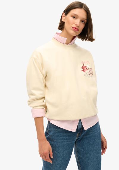 толстовка SUIKA EMBROIDERED LOOSE SWEAT