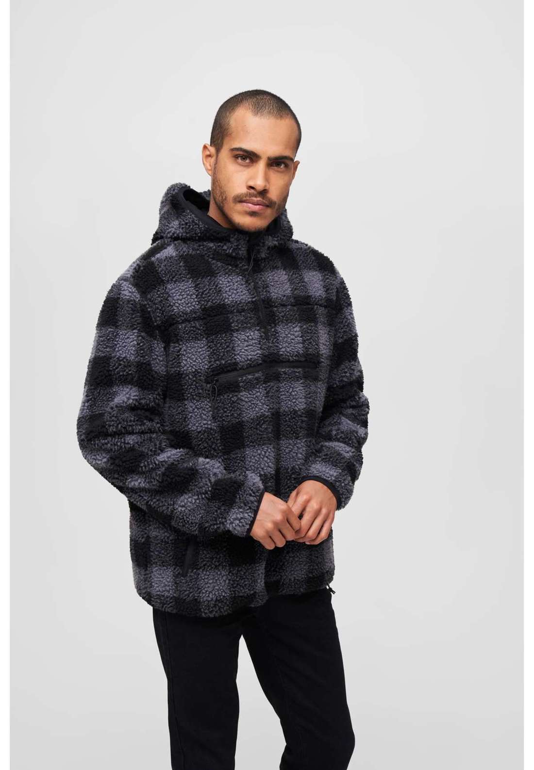 анорак Herren Teddyfleece Worker Pullover