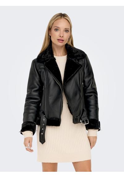 Куртка из искусственной кожи »ONLAGNETE FAUX LEATHER BIKER JKT OTW«