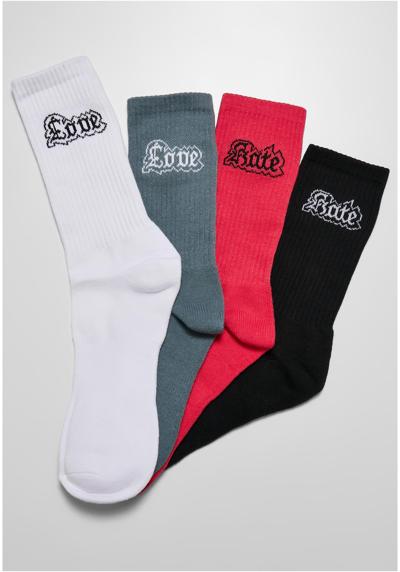 Повседневные носки»Socken Love Hate Socks 4-Pack«