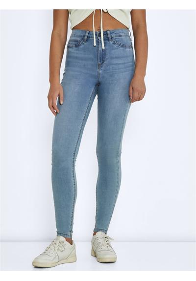 Джинсы скинни NMCALLIE HW SKINNY JEANS VI059LB NOOS