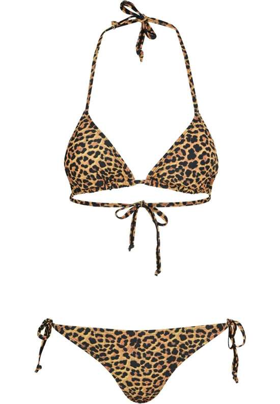 Треугольное бикини Urban Classics Damen Ladies Animal Bikini