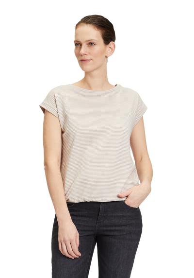 Рубашка с коротким рукавом Betty & Co Casual-Shirt mit Gummizug