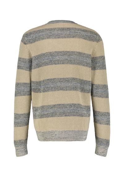 Вязаный свитер LERROS Strickpullover mit breitem Streifen