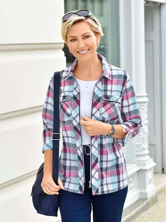 фуксия-темно-синий-в клетку