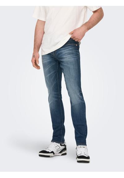 dark medium blue denim