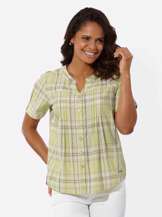 фисташковый-темно-серый-в клетку