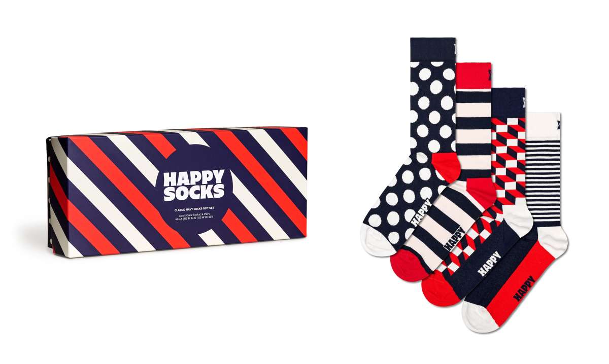 Носки»4-Pack Classic Navy Socks Gift Set«