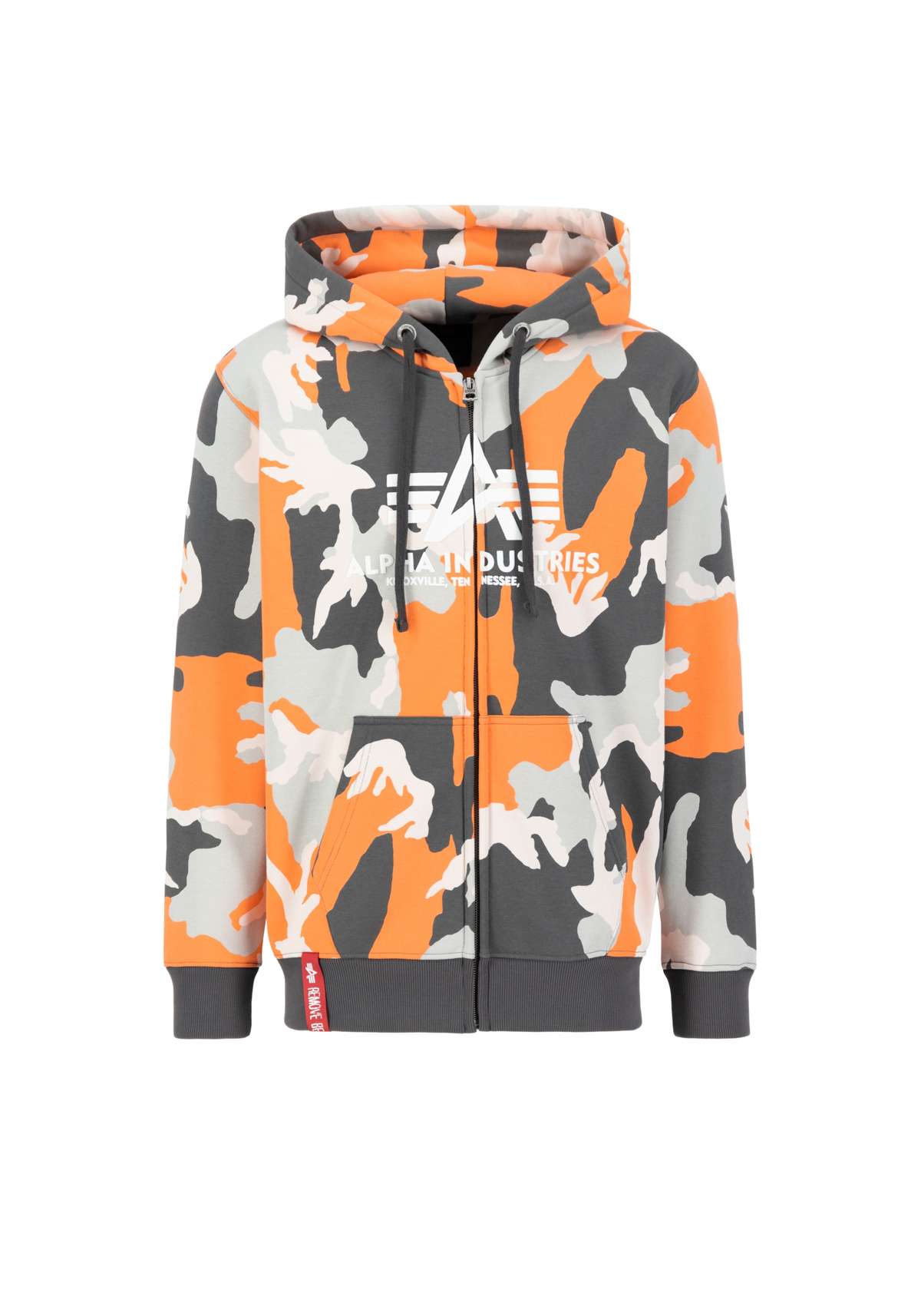 Толстовка с капюшоном Men - Hoodies Basic Zip Hood Camo PP