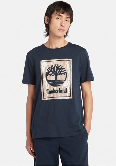 Футболка больших размеров STACK LOGO Camo Short Sleeve Tee