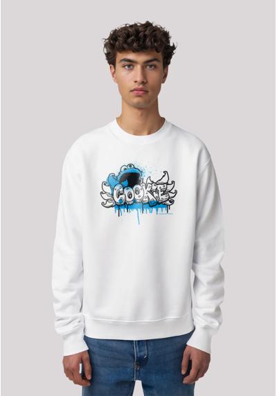 толстовка Sesamstraße Cookie Fingers Graffiti