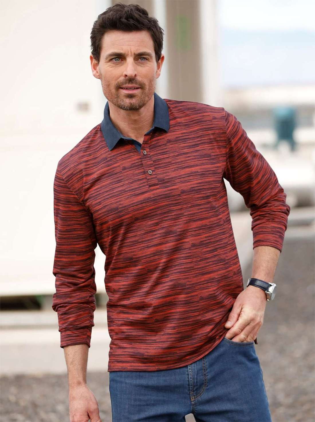 Рубашка с длинным рукавом Poloshirt
