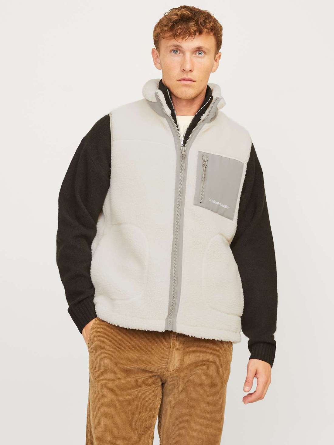 Стеганый жилет JORVESTERBRO TEDDY BODYWARMER AW24 NOOS