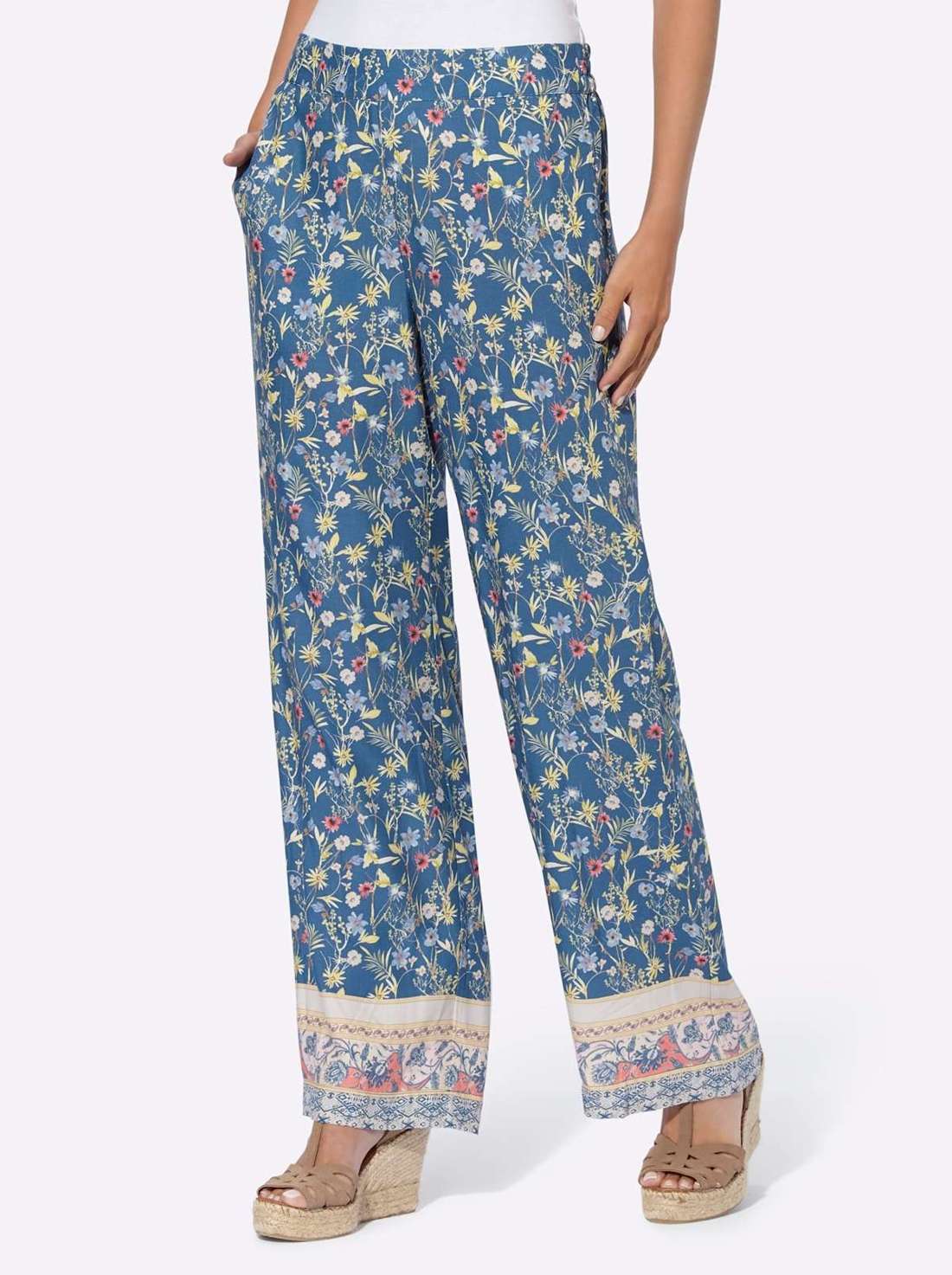 Брюки без застежки